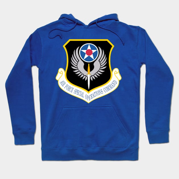 AFSOC - Air Force Special Operations Command Hoodie by Desert Owl Designs